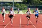 Womens Under-17s 200 metres, 2023 North Eastern Track and Field Champs., Middlesbrough Sports Village, Middlesbrough. Photo: David T. Hewitson/Sports for All Pics